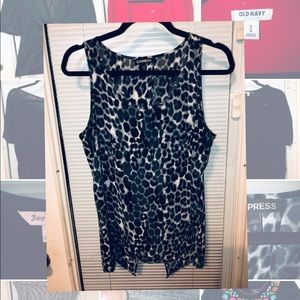 Leopard print Express blouse